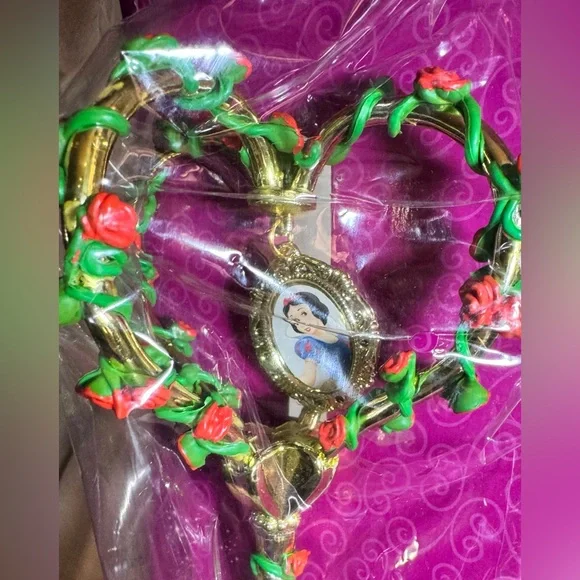 Snow White Enchanted Scepter/Wand and Tiara Set for Dress Up, Lillian Veron, NEW - Picture 10 of 16